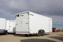 Commercial Enclosed Cargo Trailer 8′ W x 16 – 24′ L – 78″ Wall Height full