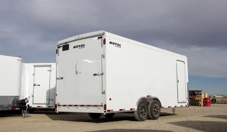 Commercial Enclosed Cargo Trailer 8′ W x 16 – 24′ L – 78″ Wall Height full