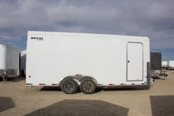 Commercial Enclosed Cargo Trailer 8′ W x 16 – 24′ L – 78″ Wall Height full