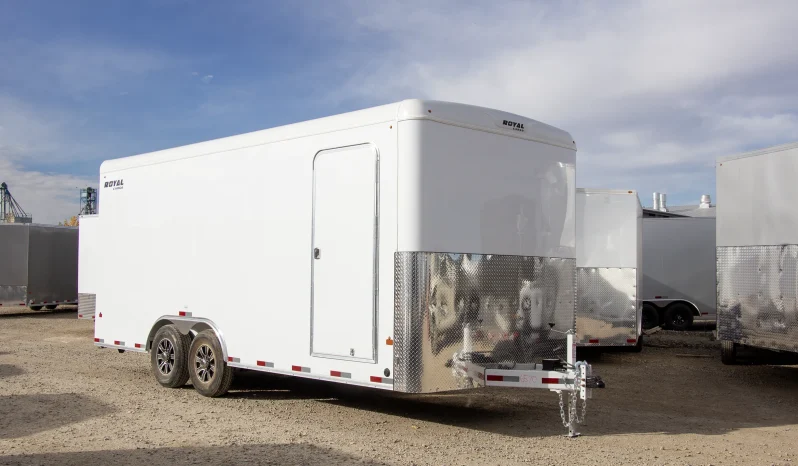 Commercial Enclosed Cargo Trailer 8′ W x 16 – 24′ L – 78″ Wall Height full