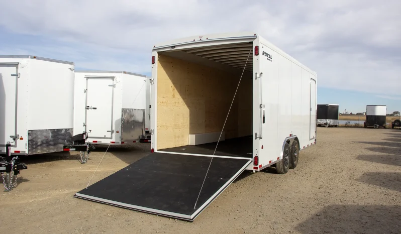 Commercial Enclosed Cargo Trailer 8′ W x 16 – 24′ L – 78″ Wall Height full
