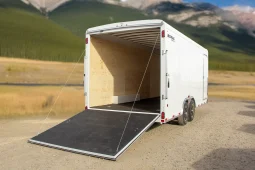 Commercial Enclosed Cargo Trailer 8′ W x 16 – 24′ L – 78″ Wall Height full
