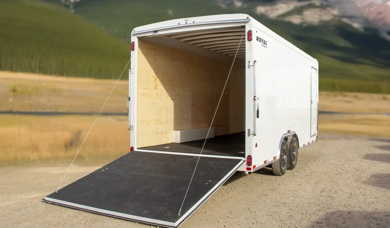 Commercial Enclosed Cargo Trailer 8′ W x 16 – 24′ L – 78″ Wall Height full