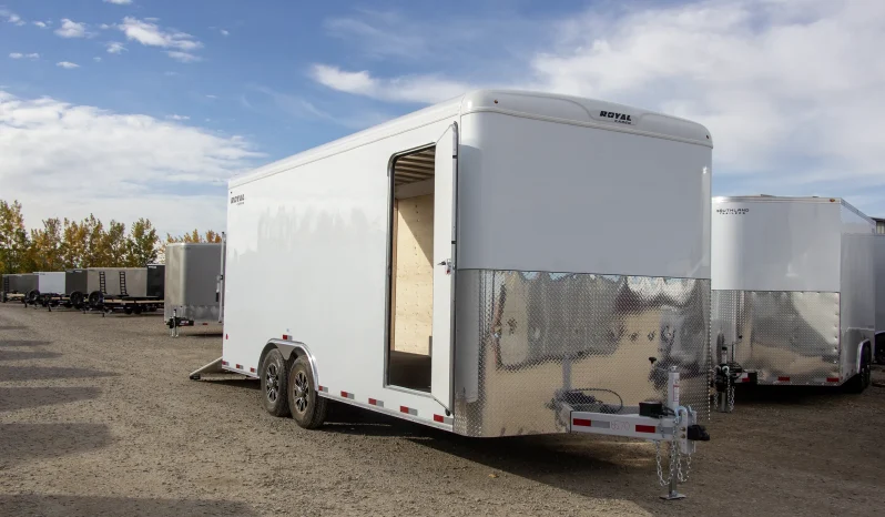 Commercial Enclosed Cargo Trailer 8′ W x 16 – 24′ L – 78″ Wall Height full