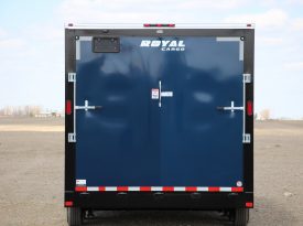 Enclosed Cargo Trailer 8′ W x 18′ L w/ V-Nose- 86″ Wall Height