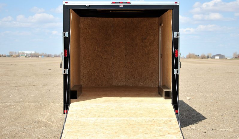 Enclosed Cargo Trailer 8′ W x 18′ L w/ V-Nose- 86″ Wall Height full