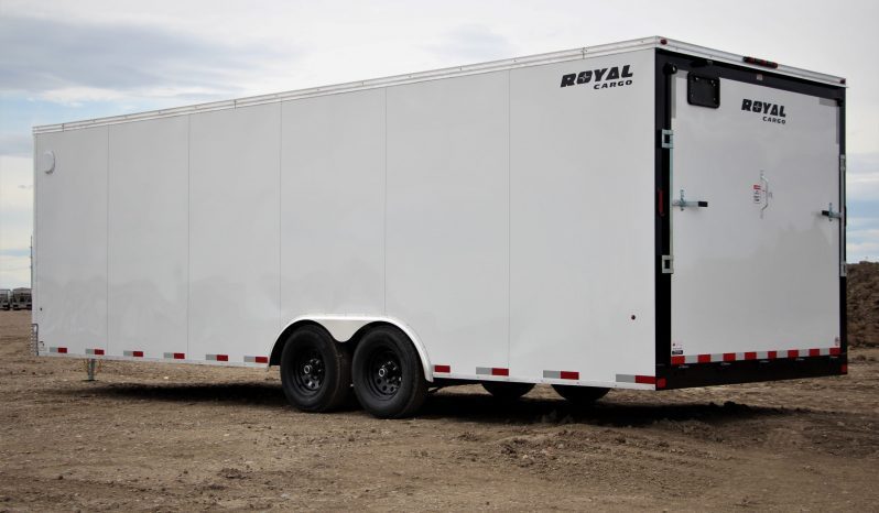 Enclosed Cargo Trailer 8′ W x 24′ L – 78″ Wall Height full