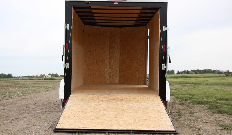 Enclosed Cargo Trailer 7′ W x 16′ L w/ V-Nose – 78″ Wall Height full