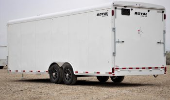 Commercial Enclosed Cargo Trailer 8′ W x 24′ L – 72″ Wall Height full
