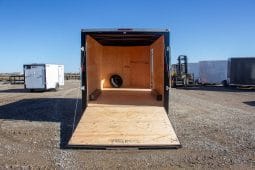 Enclosed Cargo Trailer 8′ W x 18′ L w/ V-Nose- 86″ Wall Height full