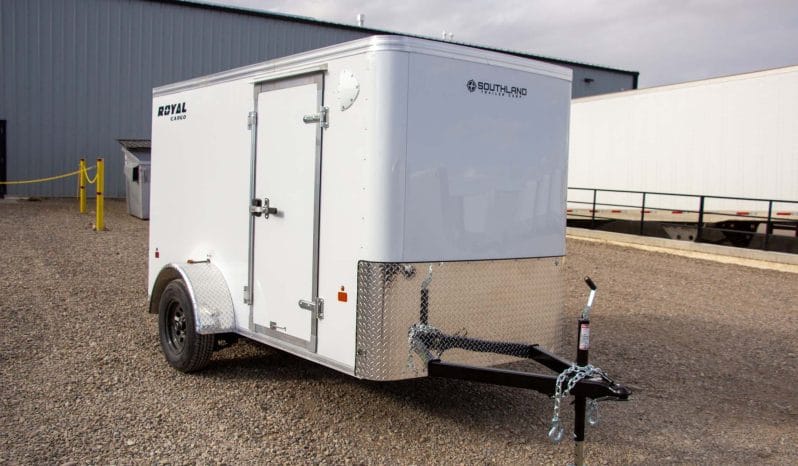 Enclosed Cargo Trailer 5′ W x 10′ L – 64″ Wall Height full