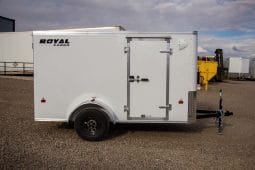 Enclosed Cargo Trailer 5′ W x 10′ L – 64″ Wall Height full