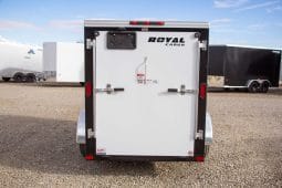 Enclosed Cargo Trailer 5′ W x 10′ L – 64″ Wall Height full