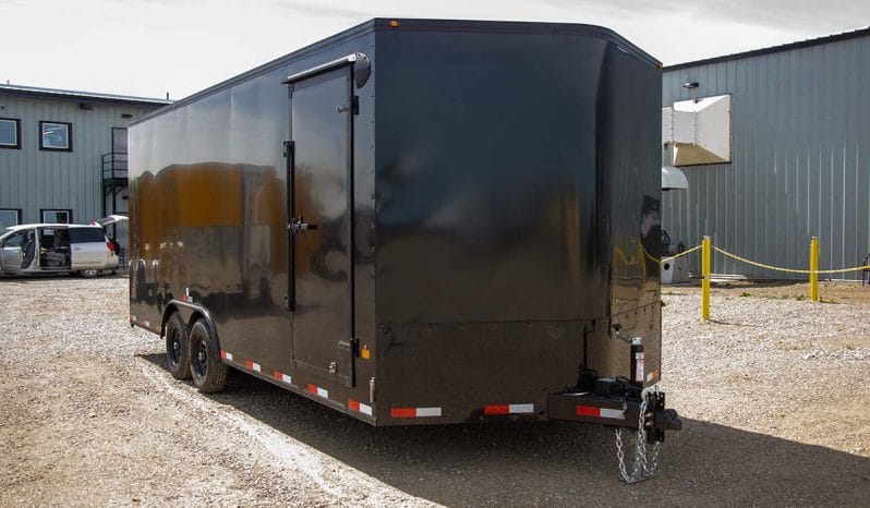 Enclosed Cargo Trailer 8′ W x 20′-26′ L – 78″-86″ Wall Height full
