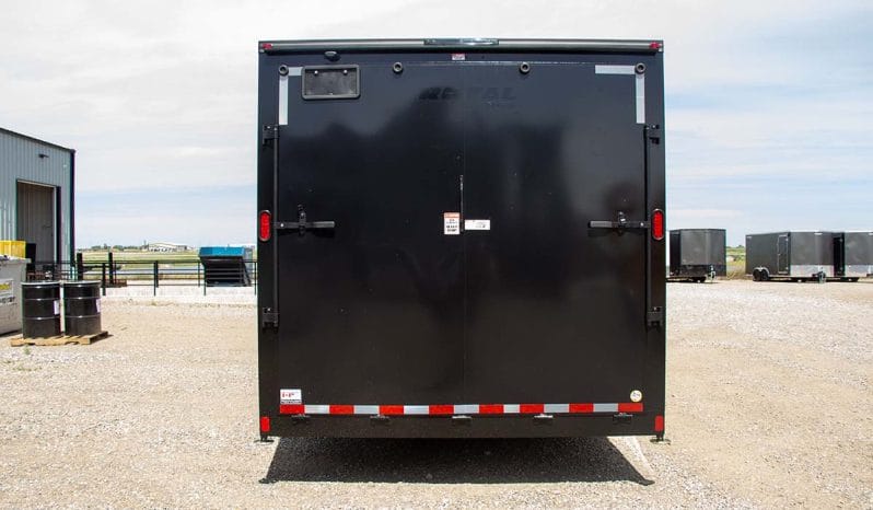Enclosed Cargo Trailer 8′ W x 20′-26′ L – 78″-86″ Wall Height full