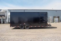 Enclosed Cargo Trailer 8′ W x 20′-26′ L – 78″-86″ Wall Height full