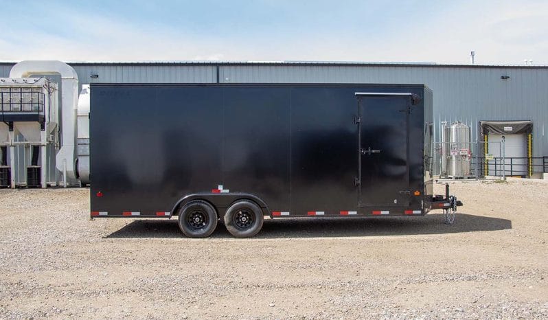 Enclosed Cargo Trailer 8′ W x 20′-26′ L – 78″-86″ Wall Height full