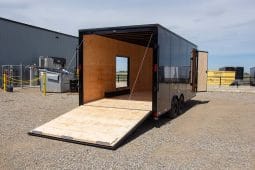 Enclosed Cargo Trailer 8′ W x 20′-26′ L – 78″-86″ Wall Height full