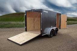 Enclosed Cargo Trailer 6′ W x 12′ L – 72″ Wall Height full