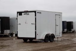 Enclosed Cargo Trailer = 7FT W x 14FT L full