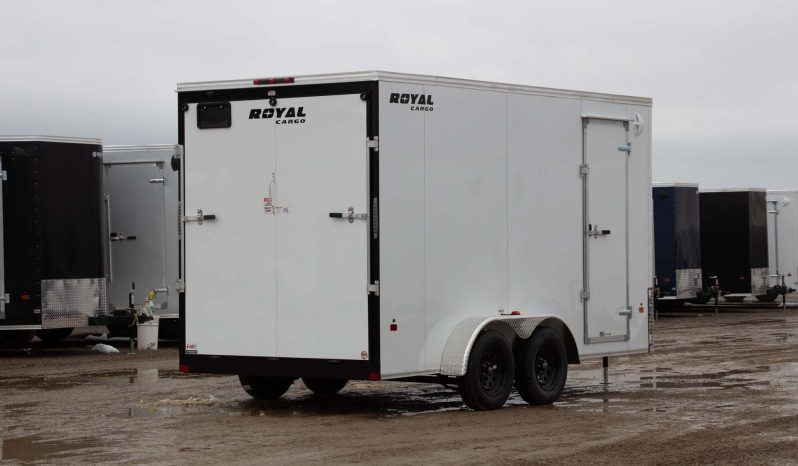 Enclosed Cargo Trailer = 7FT W x 14FT L full