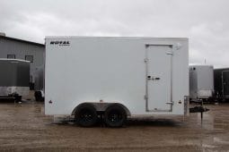 Enclosed Cargo Trailer = 7FT W x 14FT L full