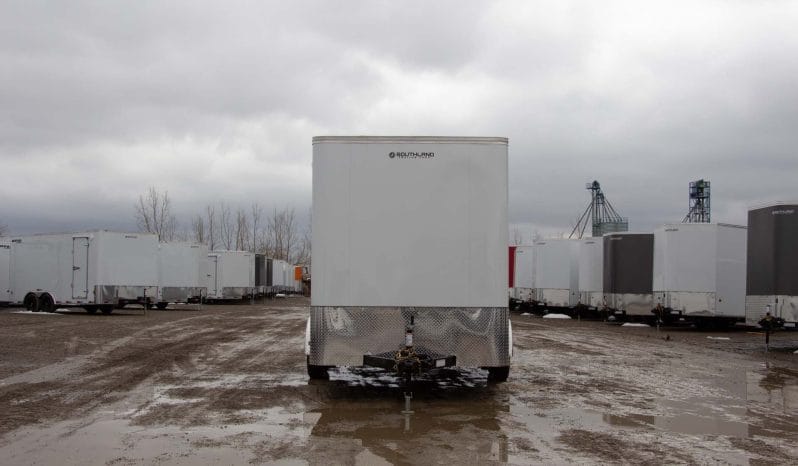 Enclosed Cargo Trailer = 7FT W x 14FT L full