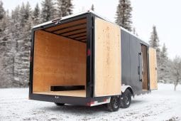 Enclosed Cargo Trailer 8′ W x 16′ L – 86″ Wall Height – 7,700 lb GVWR full
