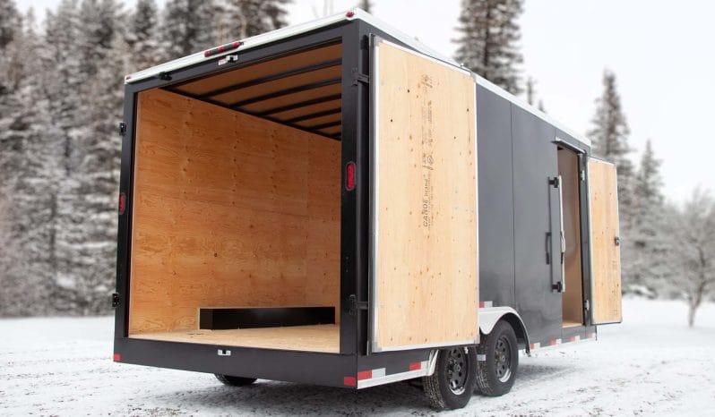 Enclosed Cargo Trailer 8′ W x 16′ L – 86″ Wall Height – 7,700 lb GVWR full