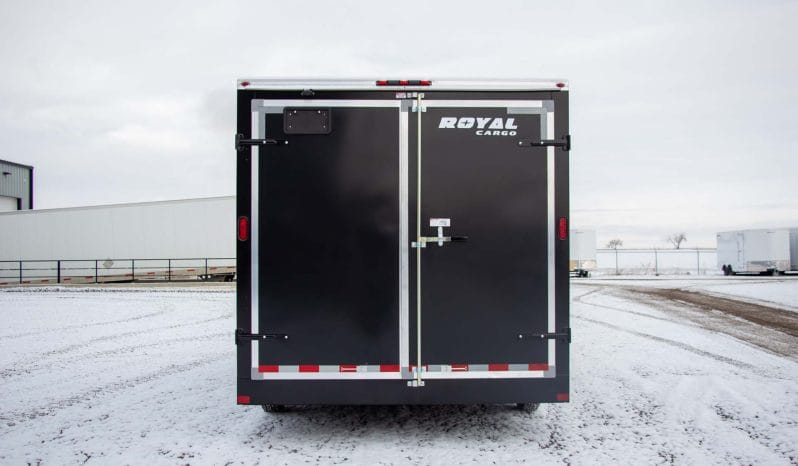 Enclosed Cargo Trailer 8′ W x 16′ L – 86″ Wall Height – 7,700 lb GVWR full
