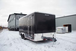 Enclosed Cargo Trailer 8′ W x 16′ L – 86″ Wall Height – 7,700 lb GVWR full