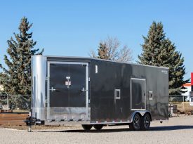 XR Enclosed Cargo Trailer 8′ W x 26′ L w/ V-Nose – 86″ Wall Height