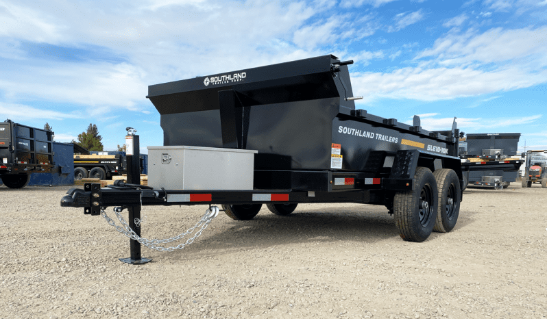6’ W x 10’ L Tandem Axle Dump Trailer Double Door Tailgate, GVWR 11,440 lbs or Payload 8866 lbs. full