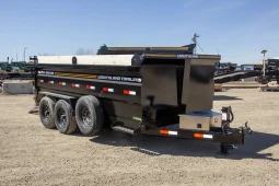 Side profile of the SL714-16KHS model, emphasizing the high-volume capacity provided by the steel side walls.
