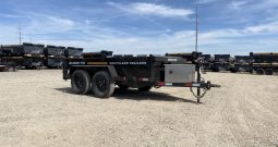 SL510-10K 5’ W x 10’ L Tandem Axle Dump Trailer Double Door Tailgate 11,440 lbs. or Payload 8,776 lbs.