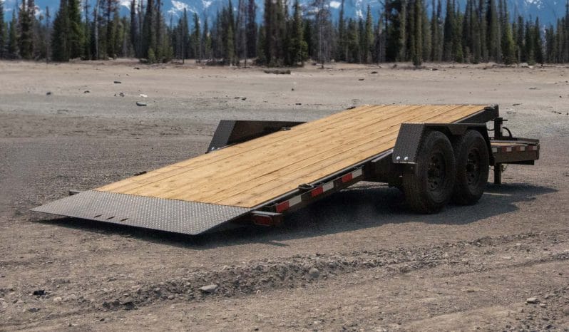 LBAT8-16′-22′ Tilt Deck Trailer full