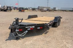 LBAT8-16′-22′ Tilt Deck Trailer full