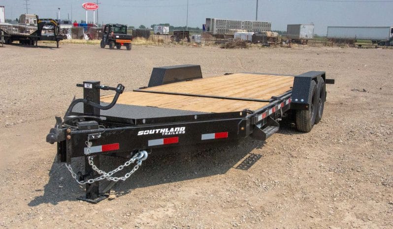 LBAT8-16′-22′ Tilt Deck Trailer full