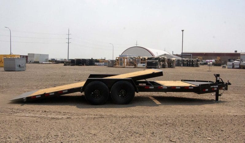 LBAT8-16′-22′ Tilt Deck Trailer full