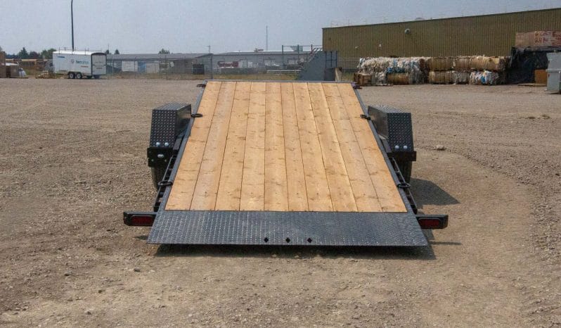LBAT8-16′-22′ Tilt Deck Trailer full