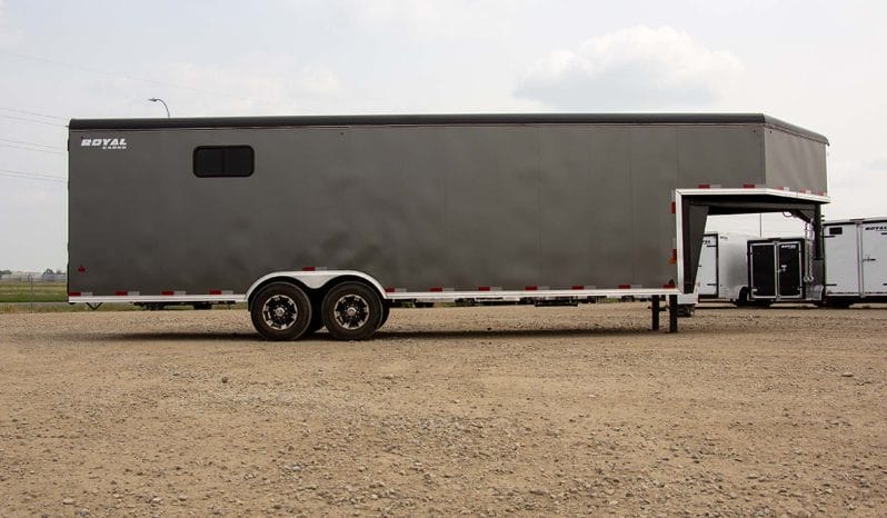 Commercial 8′ x 20-26′ Gooseneck Cargo full