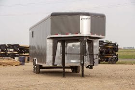 Commercial 8′ x 20-26′ Gooseneck Cargo