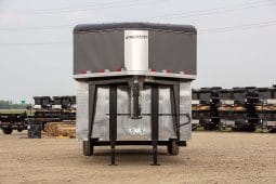 Commercial 8′ x 20-26′ Gooseneck Cargo full
