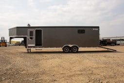 Commercial 8′ x 20-26′ Gooseneck Cargo full
