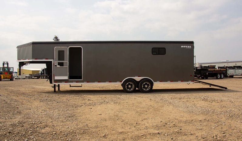 Commercial 8′ x 20-26′ Gooseneck Cargo full