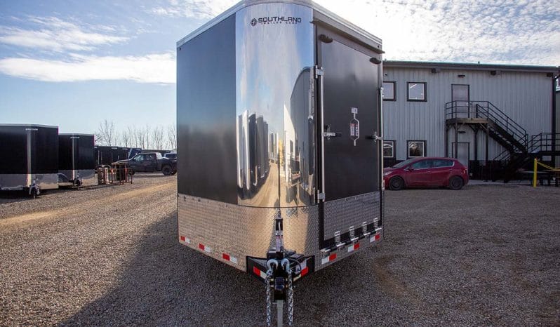 Royal Cargo – 8′ x 26′ Mid Deck – 4 Place Sled Trailer full