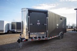 Royal Cargo – 8′ x 26′ Mid Deck – 4 Place Sled Trailer full