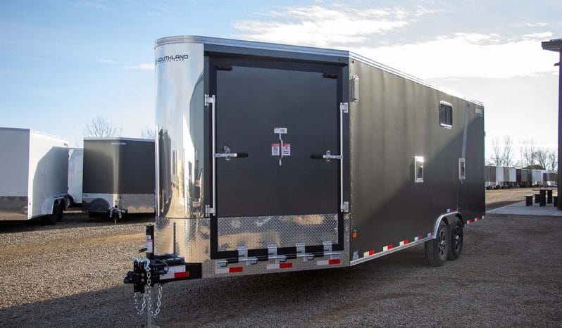 Royal Cargo – 8′ x 26′ Mid Deck – 4 Place Sled Trailer full