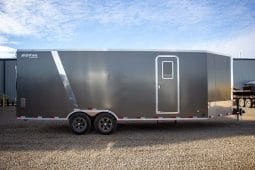 Royal Cargo – 8′ x 26′ Mid Deck – 4 Place Sled Trailer full
