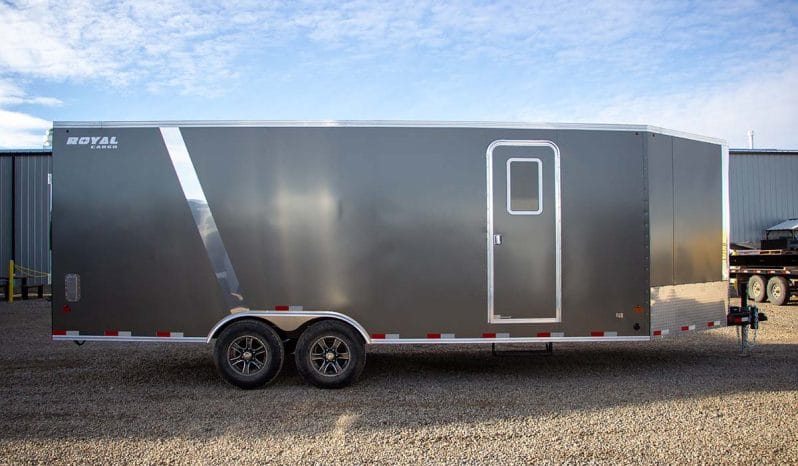 Royal Cargo – 8′ x 26′ Mid Deck – 4 Place Sled Trailer full
